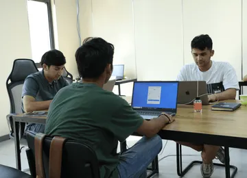 Bito developers at their desks