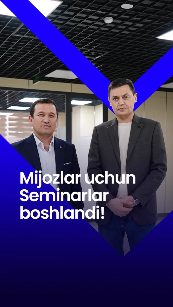 ⭐️ Mijozlarimiz uchun 2025-yilda Seminarlarni boshlab oldik