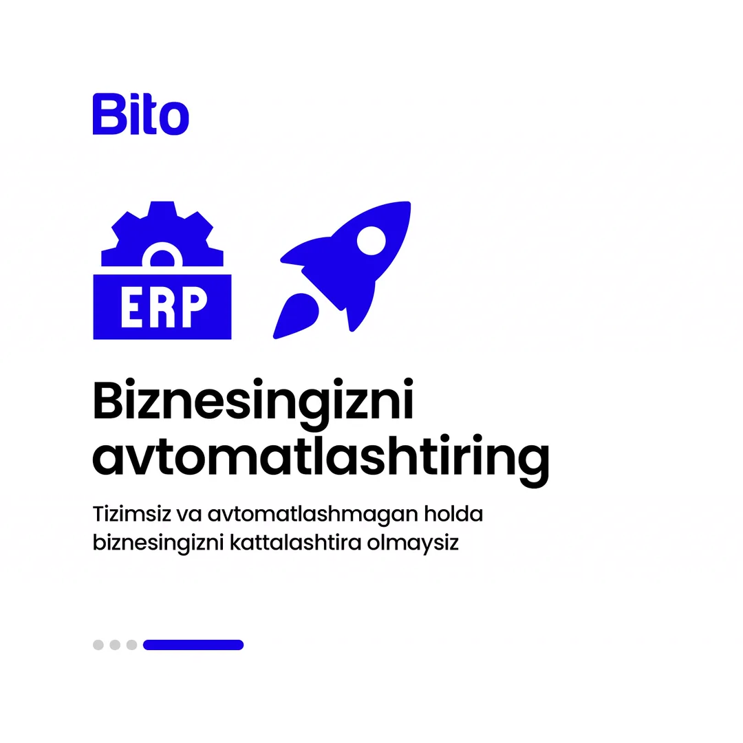 📚 Endigina biznesini boshlayotgan biznesmenlar uchun foydali maslahatlar!

👉  Biznesni boshqarishga va avtomatlashtirishga oid bilimlarni… (5/5)
