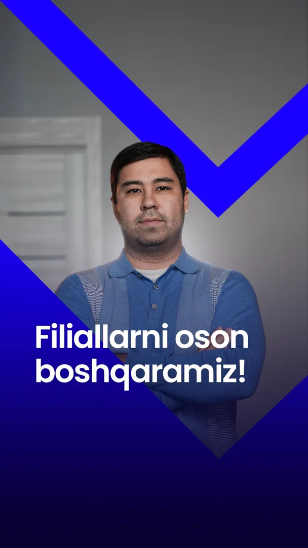 🦠 Filiallaringizni to’liq avtomatlashtirish imkoniyati paydo bo’ldi