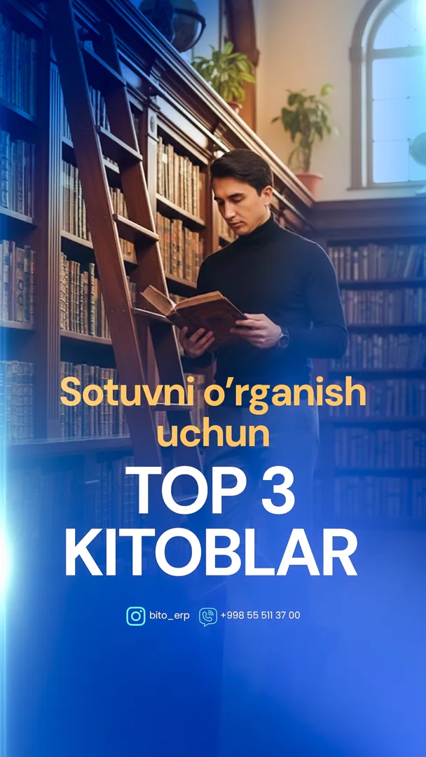 📚 Sotishni kitoblardan o'rganing
