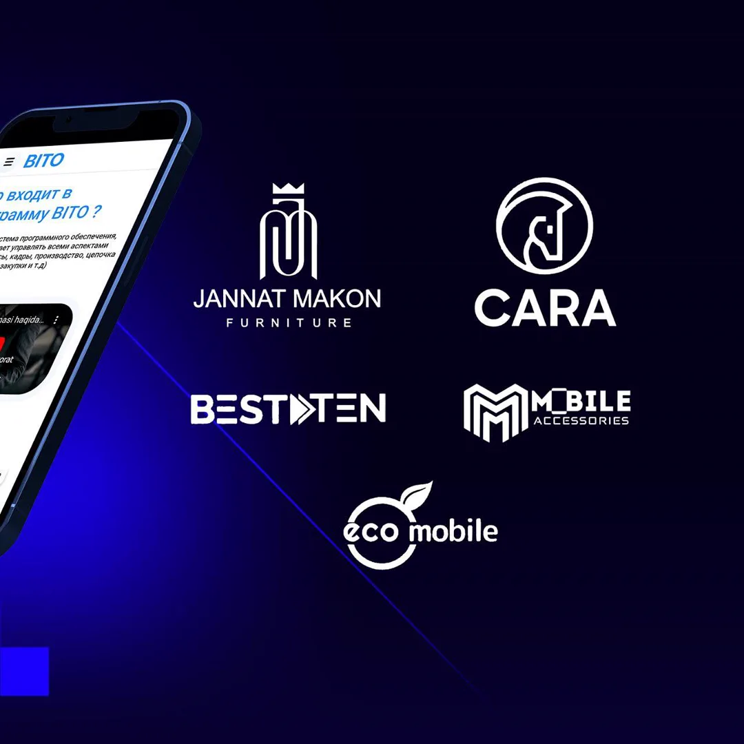 BITO ERP sistemasini o’rnatib allaqachon biznesini avtomatlashtirgan Top 5 kompaniyalar 📈
Siz ham o’z biznesingizni avtomatlashtiring!📍… (2/2)