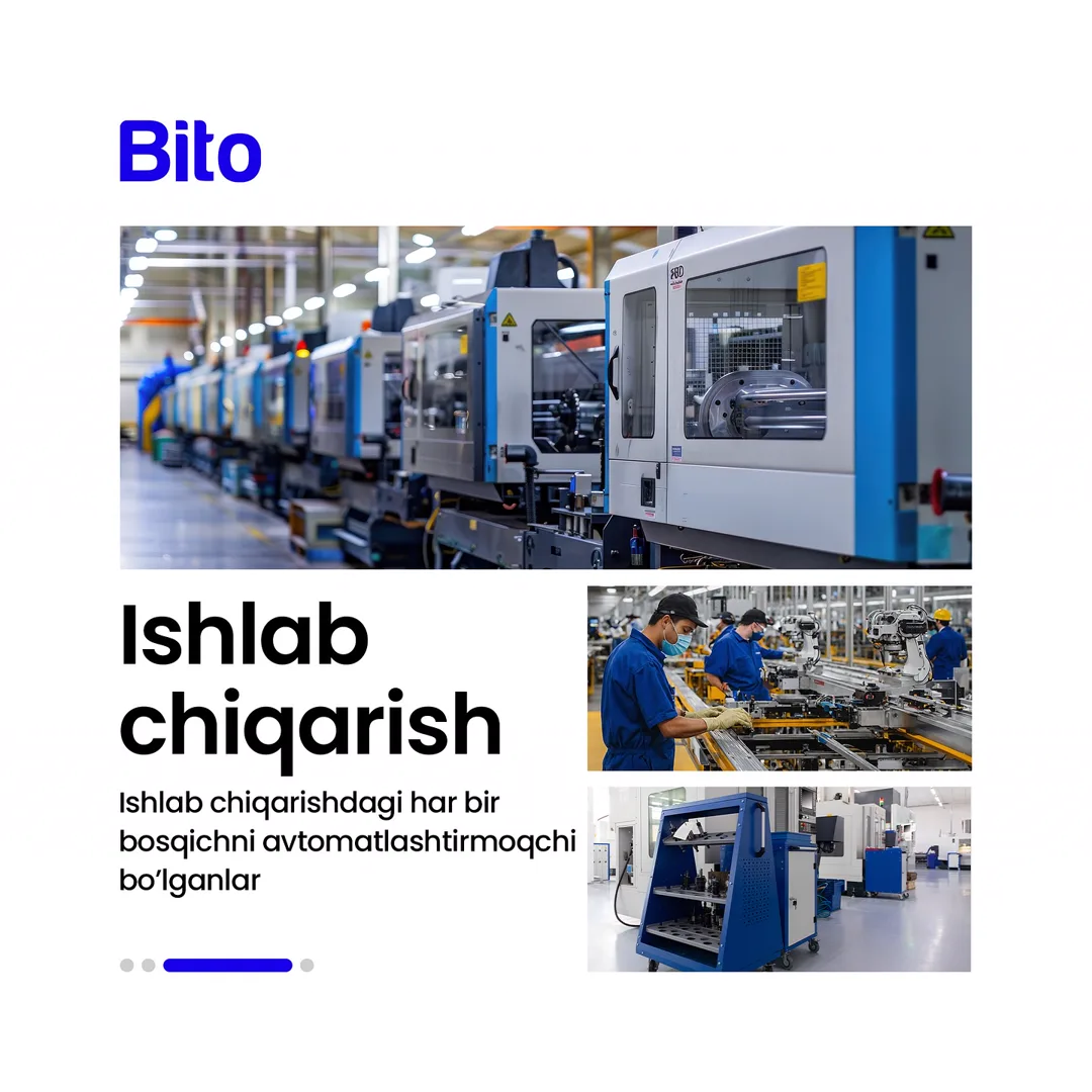 📈 BITO ERP sistemasi qaysi biznes turlari uchun mos keladi?

⚙️ BITO - Vaqtingizni va pulingizni tejang

Batafsil:
☎️ 78-113-14-04 (4/5)
