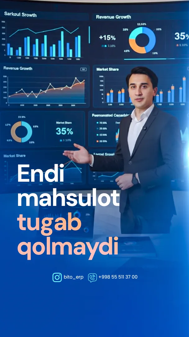 🤷‍♂️ Shunchaki Bito ERPni ishlating