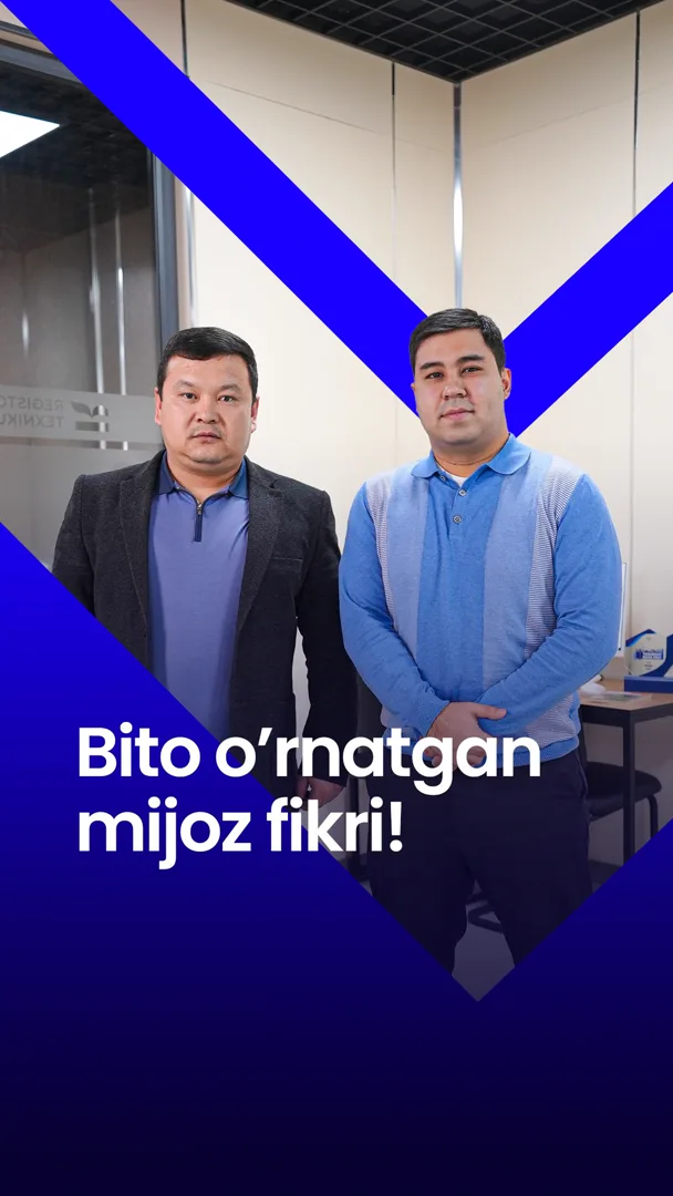 🤝 Bito Erp o’rnatgan mijozimiz fikri