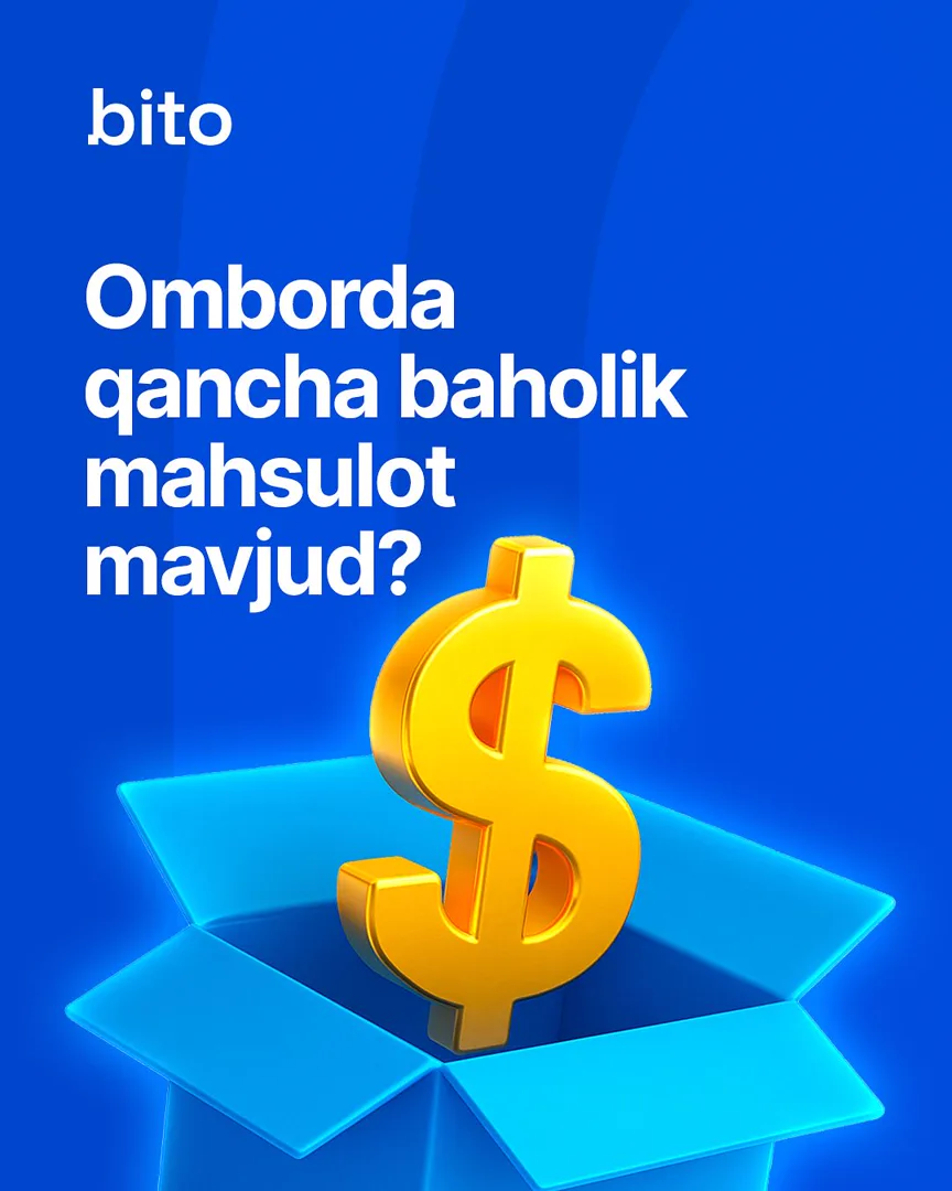 Omborda nima gaplar ?

📦 Ombor - bu mahsulotlaringizni asosiy qismi, zahiralari turadigan joydir. Lekin siz unda nima bor yoki yo’qligini… (3/7)