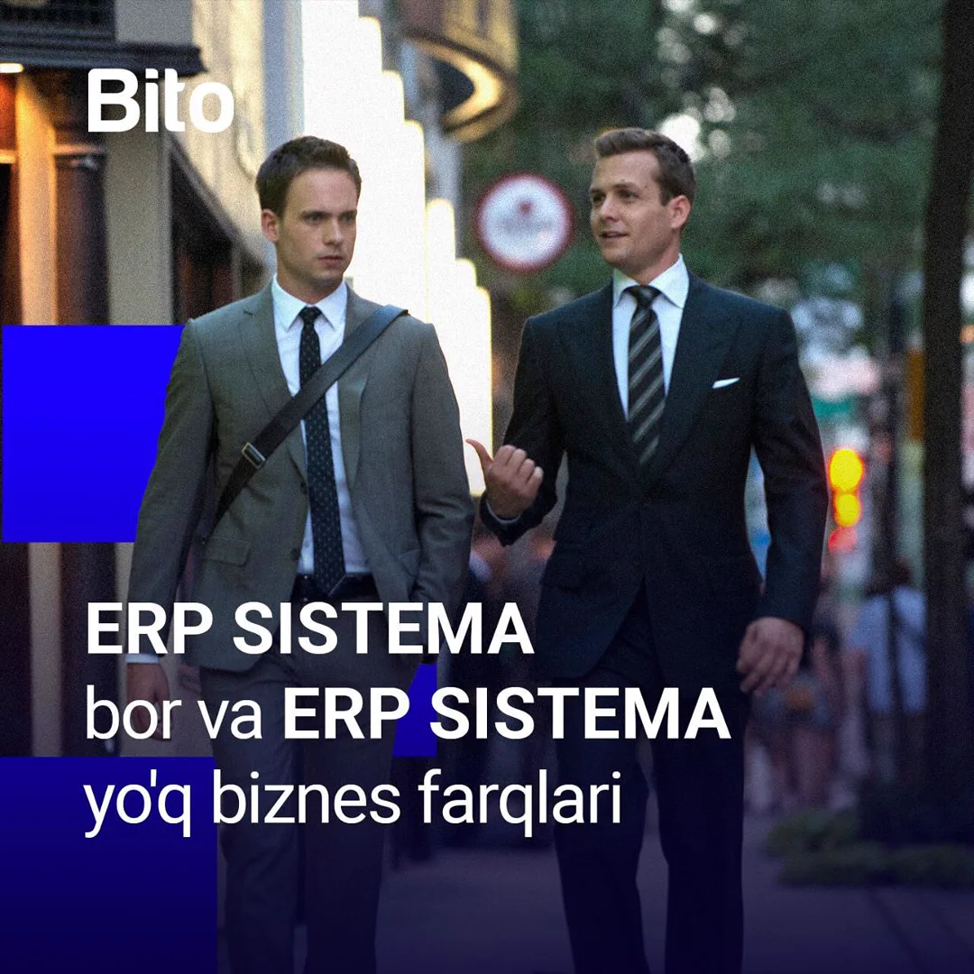 ERP sistemasi bor va ERP sistemasi yo‘q bizneslarning farqi nimada? 🤔

Aniq farqni bilib olish uchun swipe qiling ☝️

☎️   Batafsil… (1/4)
