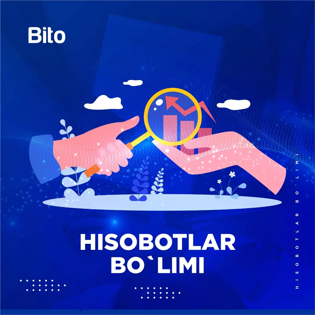 Hisobotlar bo'limi sizga biznesingizni umumiy sur'atini ko'rish imkonini beradi

Ushbu bo'limda siz savdo, tovar, ombor, hodimlar va…