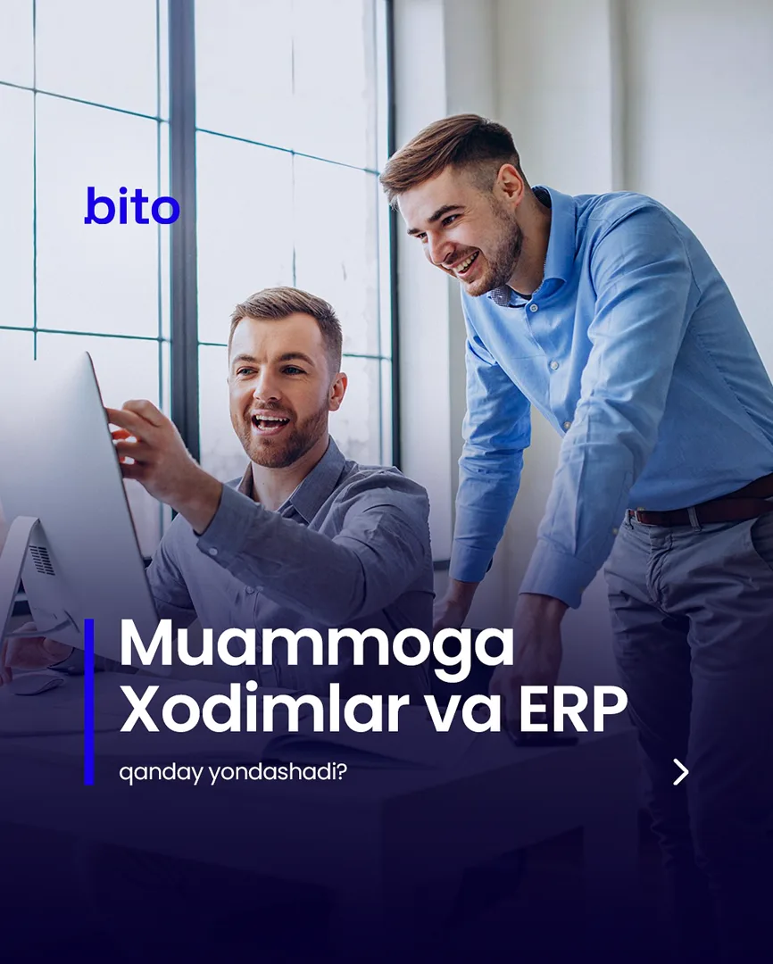 ⏱ Tez qaror, aniq harakat — bu ERP.

📈  Bito - Biz bilan biznesingizni avtomatlashtiring!

Batafsil:
☎️ 78-113-14-04 | Chat

Instagram |… (1/6)