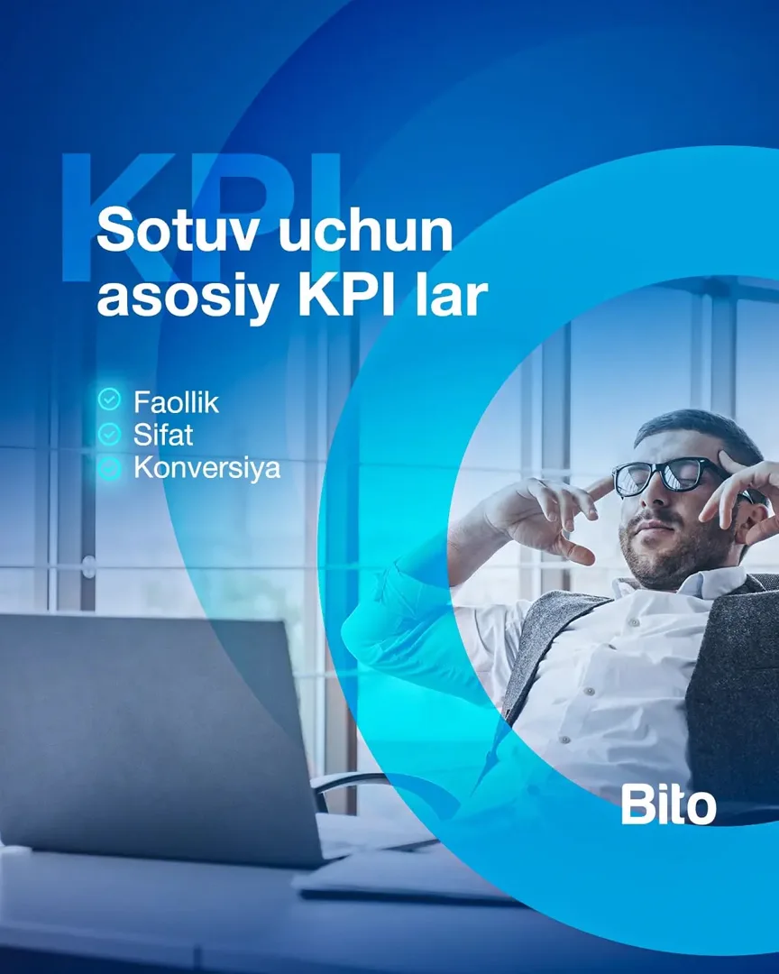 Savdo bo'yicha eng yaxshi KPI ko'rsatkichlari
⠀
Ko'pgina kompaniyalarning savdo bo'limlari mijozlarga 24/7 qo'ng'iroq qilishlariga qaramay,…