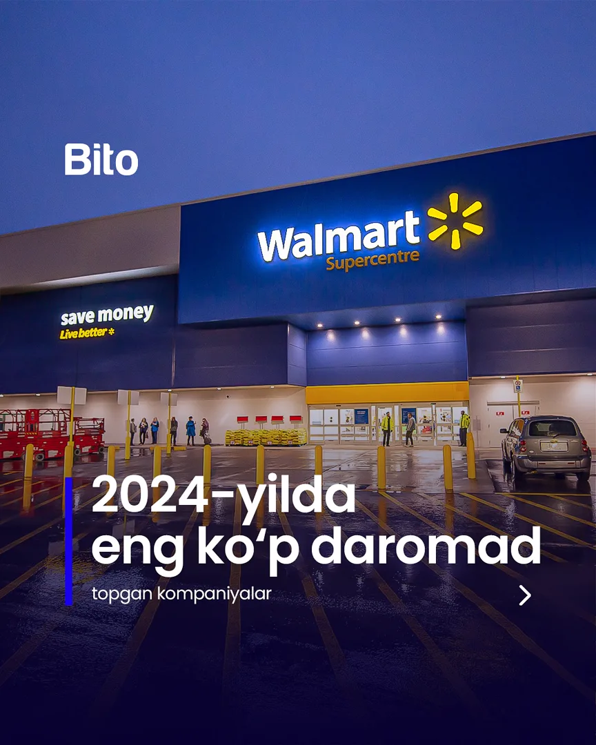 💸 2024-yilda eng ko’p daromad qilgan kompaniyalar bilan tanishing

💻 Siz ham o’z biznesingizni avtomatlashtirish orqali daromadlaringizni… (1/6)
