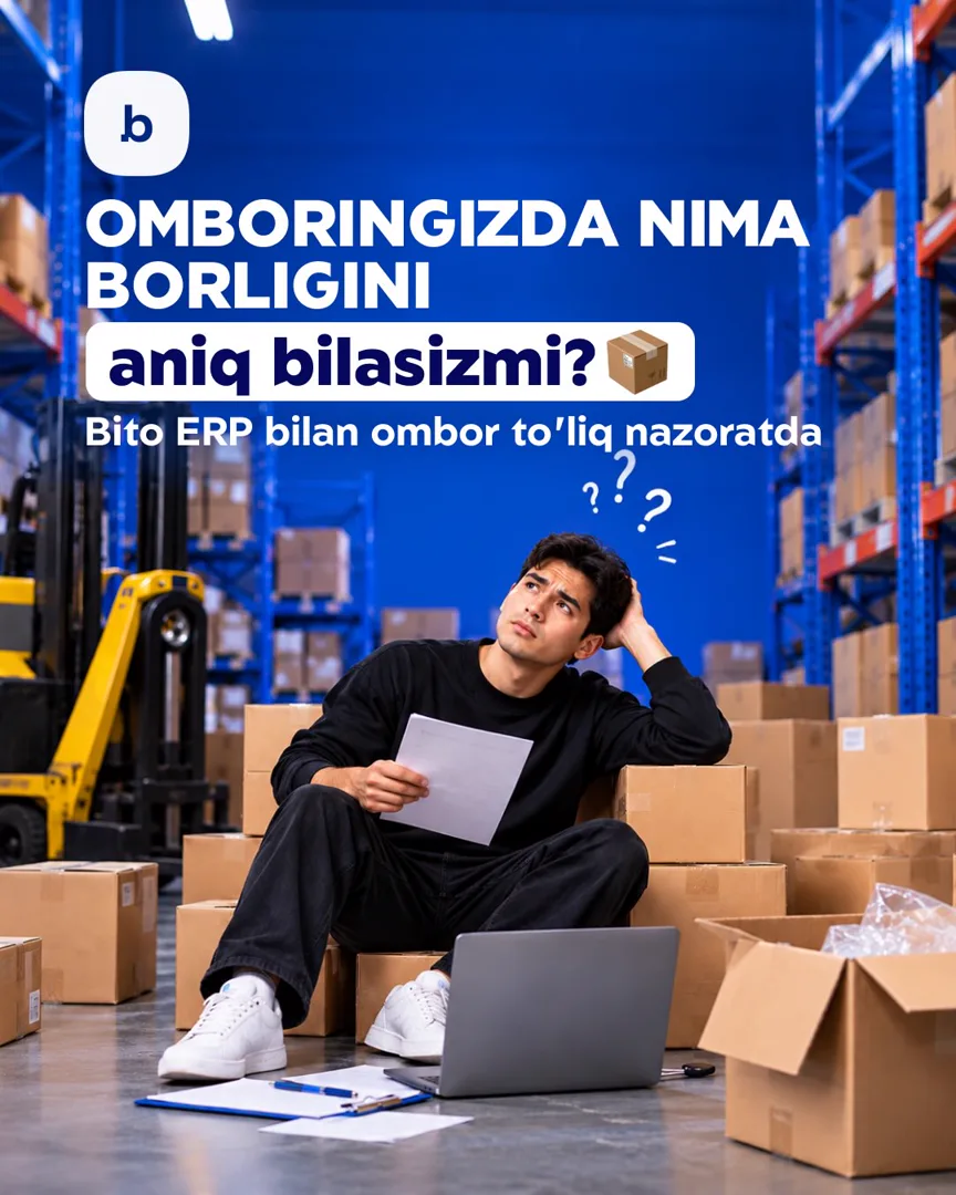 Omboringizda nimalar borligini o’zingiz bilasizmi? (1/4)