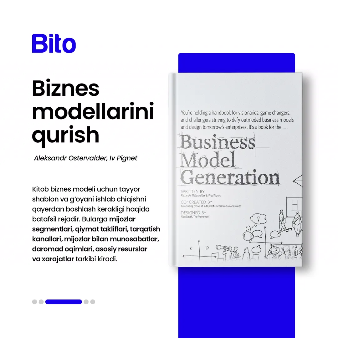 📚 Yosh biznesmenlar uchun eng foydali Top-5 kitoblar

📈 Bito - Biz bilan biznesingizni avtomatlashtiring!

Batafsil:
☎️ 78-113-14-04 (4/6)
