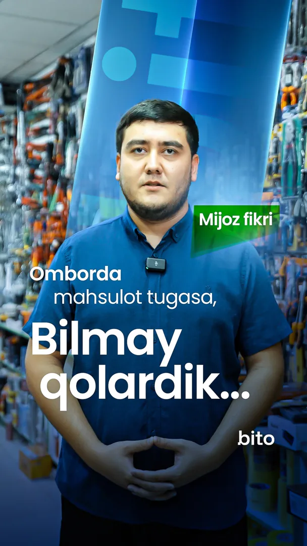 "Omborda mahsulot tugasa, bilmay qolardik"