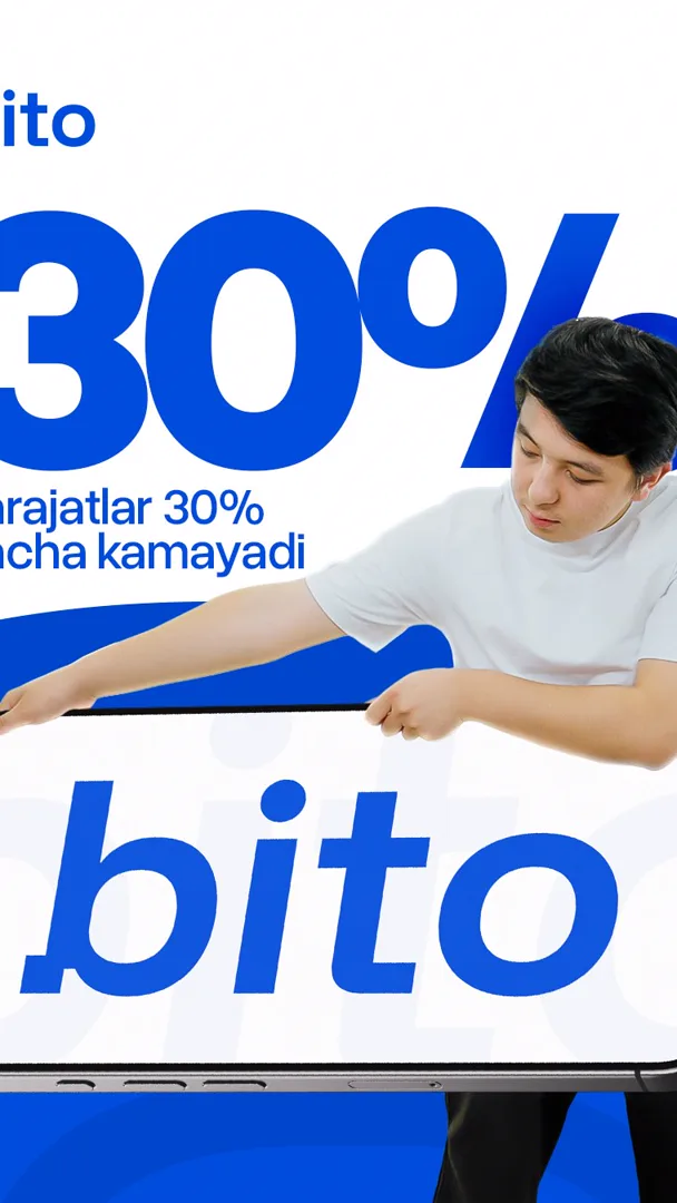 Xarajatlar 30% gacha kamayadi