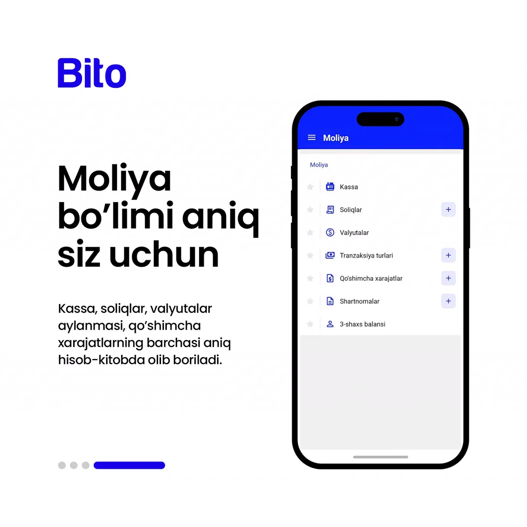 📱 Bito Mobil ilovasi haqida nimalarni bilasiz?
💸 Bito Mobil ilovasi bilan biznesingizni masofadan turib boshqaring.
📈 Bito - Biz… (5/5)