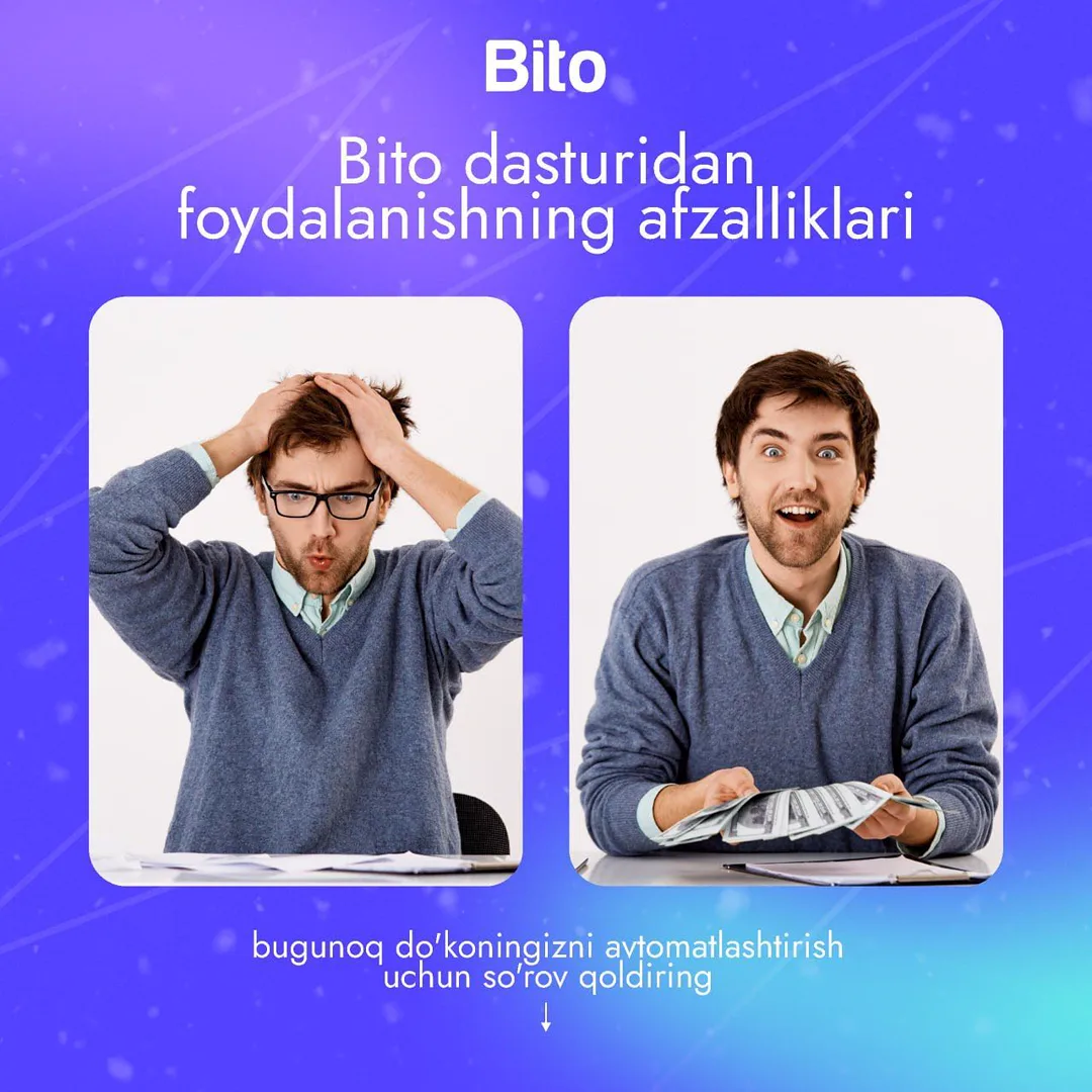 Doimiy ishlardan va ma'lumotlarni qo'lda kiritishdan charchadingizmi? Chinakam muhim vazifalarga e'tiboringizni qaratishni istaysizmi?… (1/2)