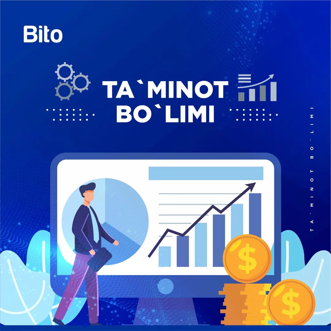 Ta'minot bo'limi o'zi nimaga kerak?
⠀
✅ Ta'minot bo'limi zarur resurslarni sotib olish bilan bog'liq turli savdo operatsiyalarini amalga…