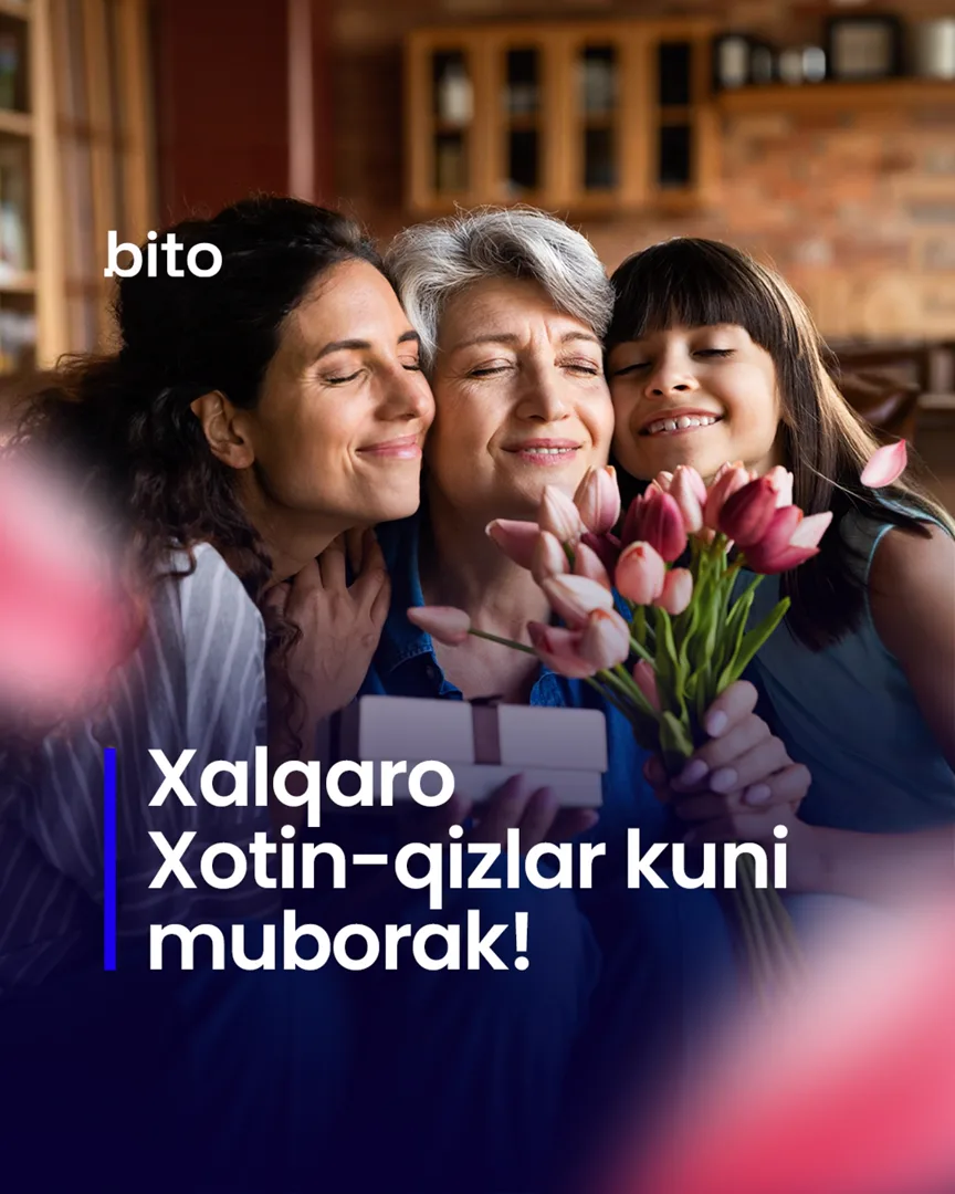 💐 Sizlarni bahor faslining eng go‘zal bayrami – 8-Mart Xalqaro Xotin-qizlar kuni bilan samimiy tabriklaymiz!
🌺 Har doim baxtli bo‘ling,…