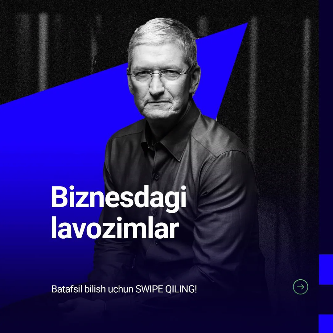 Biznesda qanday lavozimlar bor? 🤔

Bito jamoasi sizlarni ular bilan tanishtiradi 🔥

☎️Batafsil ma’lumot uchun:
+998781131404 (1/6)