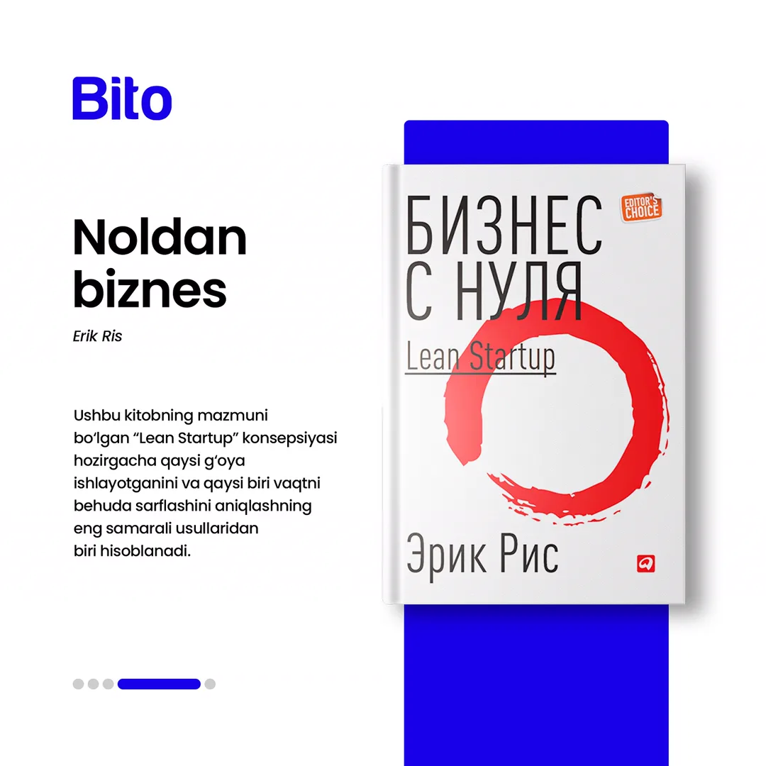 📚 Yosh biznesmenlar uchun eng foydali Top-5 kitoblar

📈 Bito - Biz bilan biznesingizni avtomatlashtiring!

Batafsil:
☎️ 78-113-14-04 (5/6)