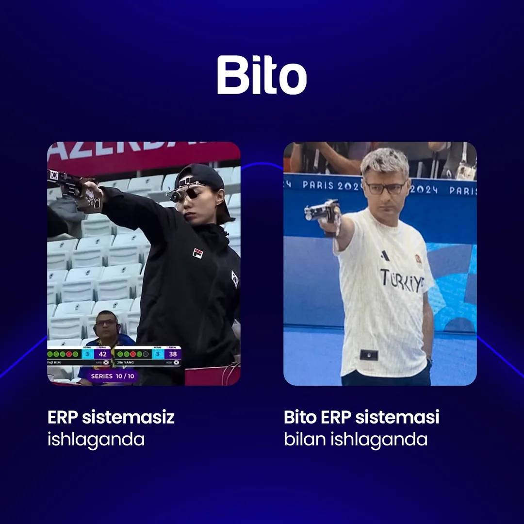 🛠 ERP sistemasiz bizneslarning ko’rinishi

📈  BITO - Vaqtingizni va pulingizni tejang!

Batafsil:
☎️ 78-113-14-04