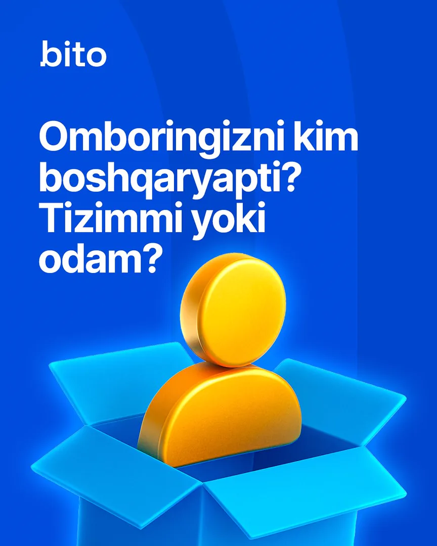 Omborda nima gaplar ?

📦 Ombor - bu mahsulotlaringizni asosiy qismi, zahiralari turadigan joydir. Lekin siz unda nima bor yoki yo’qligini… (5/7)