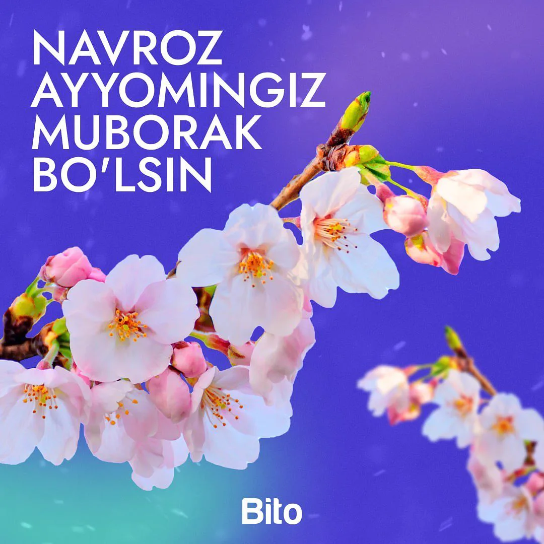 Sizlarni ezgulik, yosharish, yangilanish ayomi boʻlmish “Navroʻz” umumxalq bayrami bilan samimiy muborakbod etamiz 🌷

Ushbu kunda sizlarni…