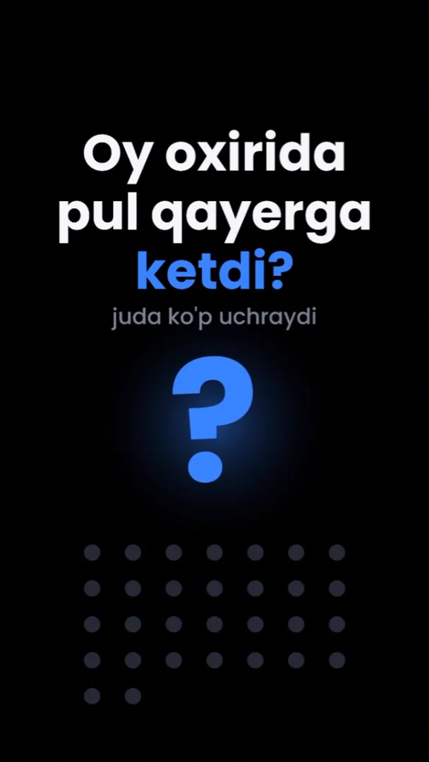 Oy oxirida pullar qayerga ketganini hech kim bilmaydi, Bito erp bilan hammasi oson, hammasi…