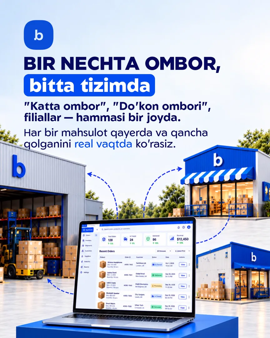 Omboringizda nimalar borligini o’zingiz bilasizmi? (2/4)