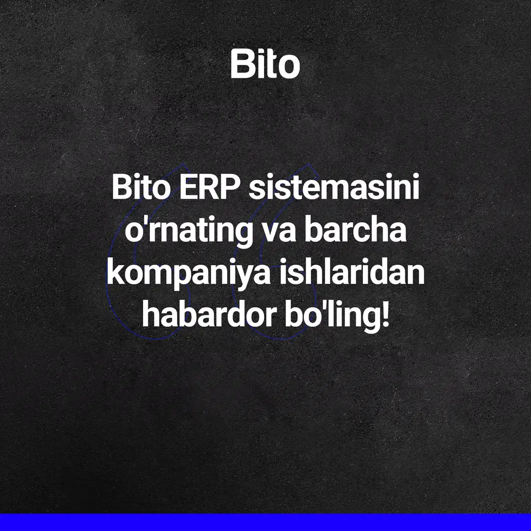 Biznesni muvaffaqiyatli qilish bo’yicha kitob 👆🏻
Bito bilan biznesingizni rivojlantiring! 🤝
Millionlab zarar ko’rgandan ko’ra oyiga… (6/6)