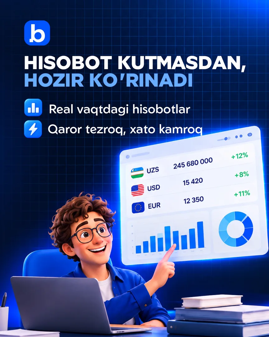 Valyuta hisobni BITO ERP ga topshiring (4/5)