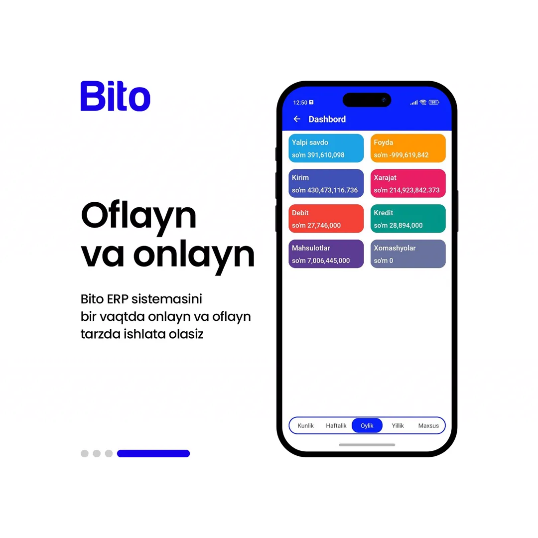 📈 BITO qanday ERP sistema?

⚙️ BITO o’rnatsangiz nimalarga ega bo’lasiz?

✍️ Bugungi postimiz orqali barchasiga javob olasiz

Batafsil:
☎️… (5/5)