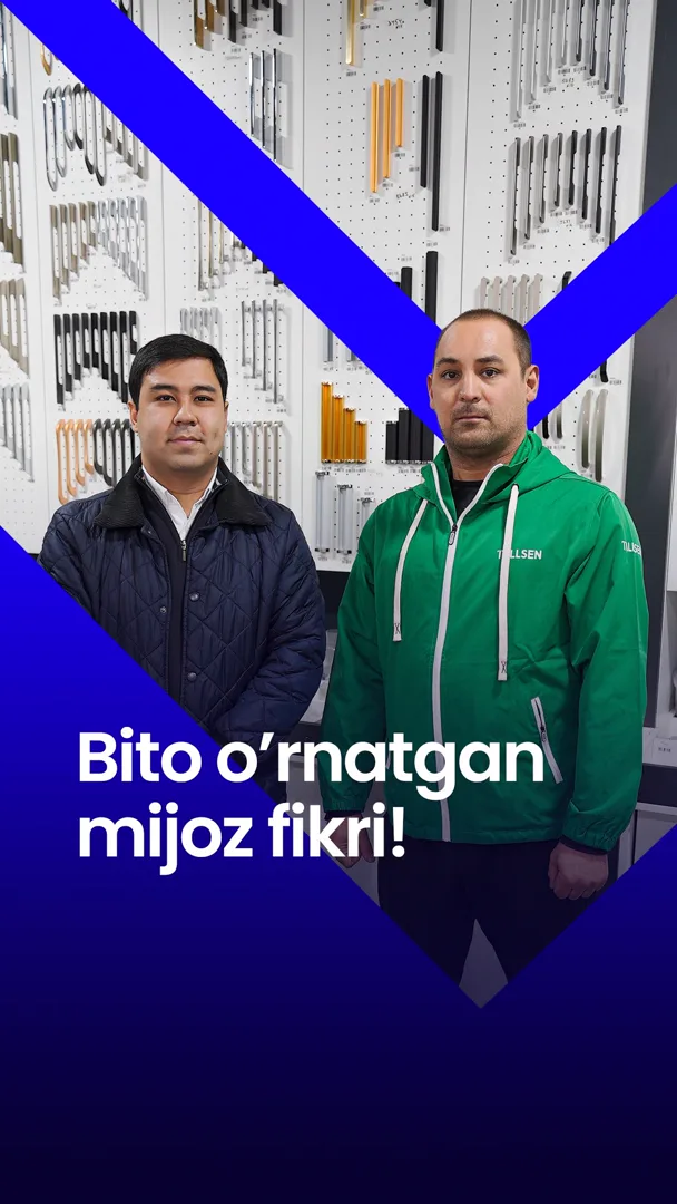 🤩 Bito ERP dasturini o’rnatgan mijozimiz fikri!