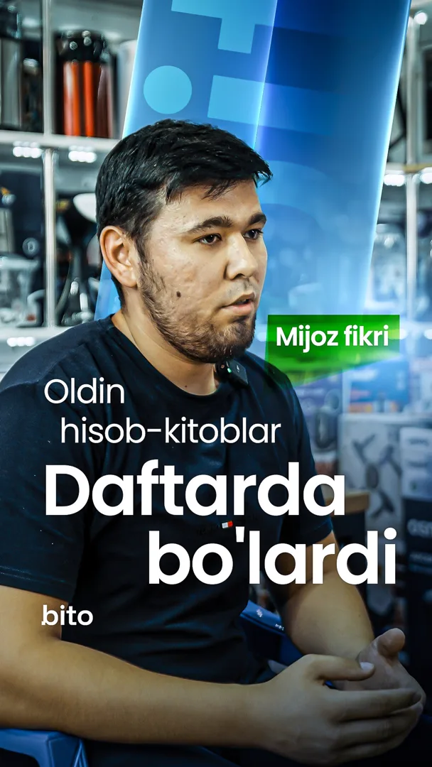 "Oldin hisob-kitoblar daftarda bo'lardi"