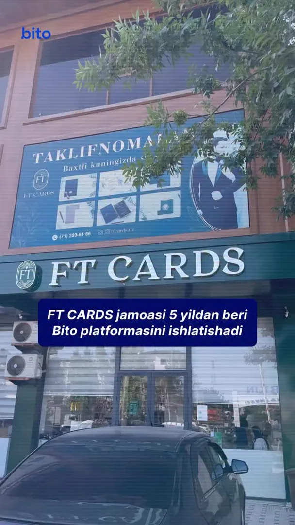 FT CARDS jamoasi biznes jarayonlarini to’g’ri boshqarishda