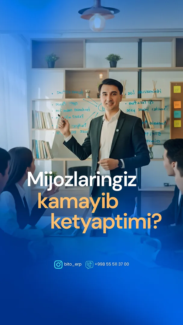 Mijozlaringiz kamayib ketyaptimi?
