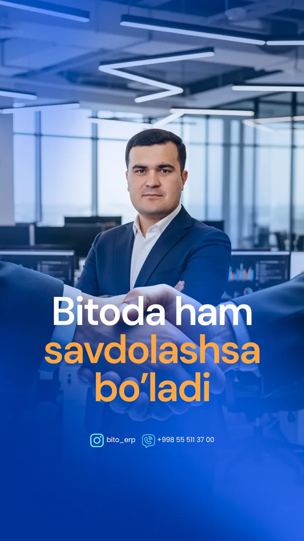 🤝 Savdolashib sotish