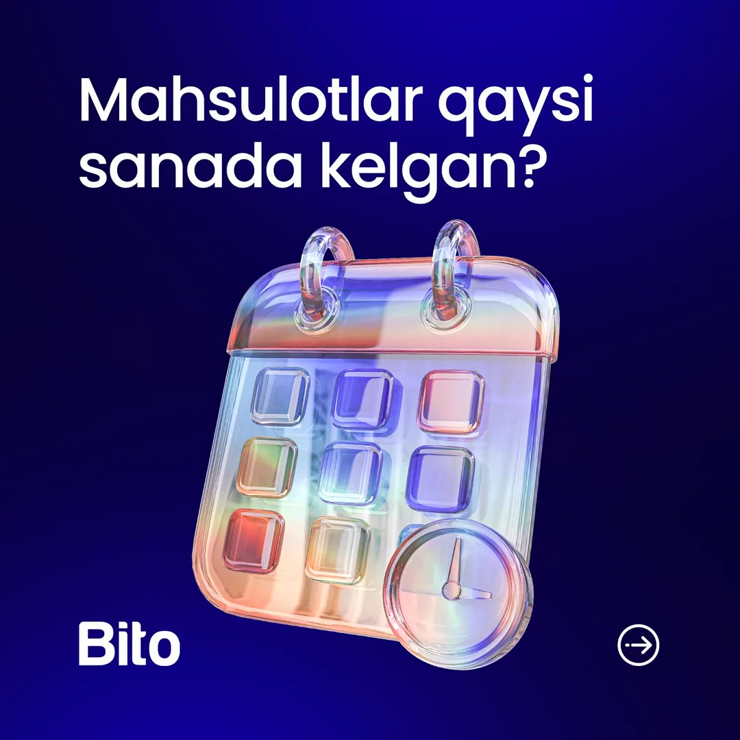 🏠 Omborxonangizda to’liq nazorat o’rnatmoqchimisiz?
📈 BITO ERP sistemasi bilan Ombordagi mahsulotlaringiz qoldig‘i, hisobotlari va… (2/5)