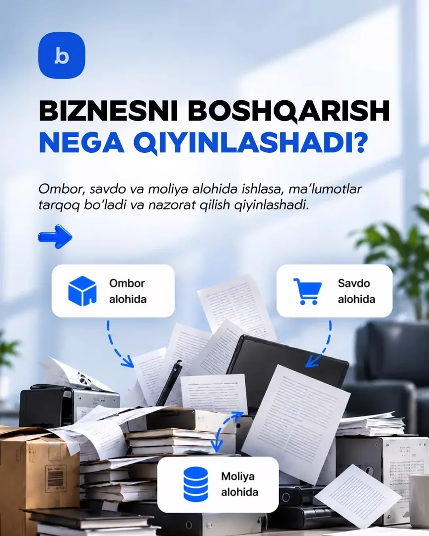 BITO ERP - biznesingizni bita tizimda boshqaring (2/6)